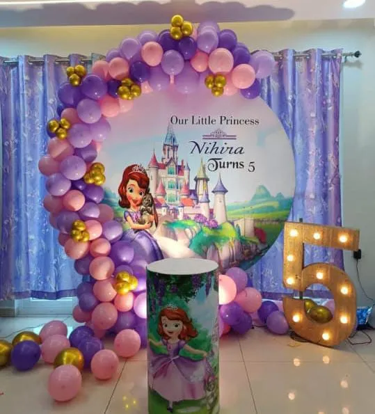 Princes Birthday Decor